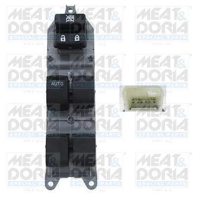 Switch, window regulator